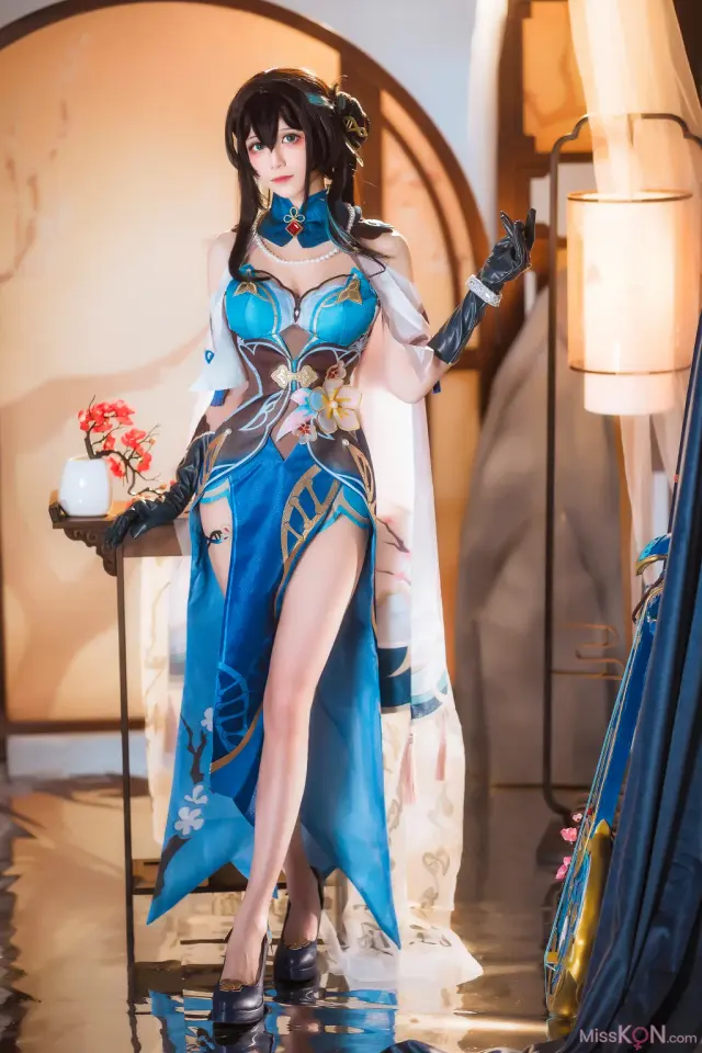 Coser@Tomoyo酱: 星穹铁道 阮梅 (22 photos)