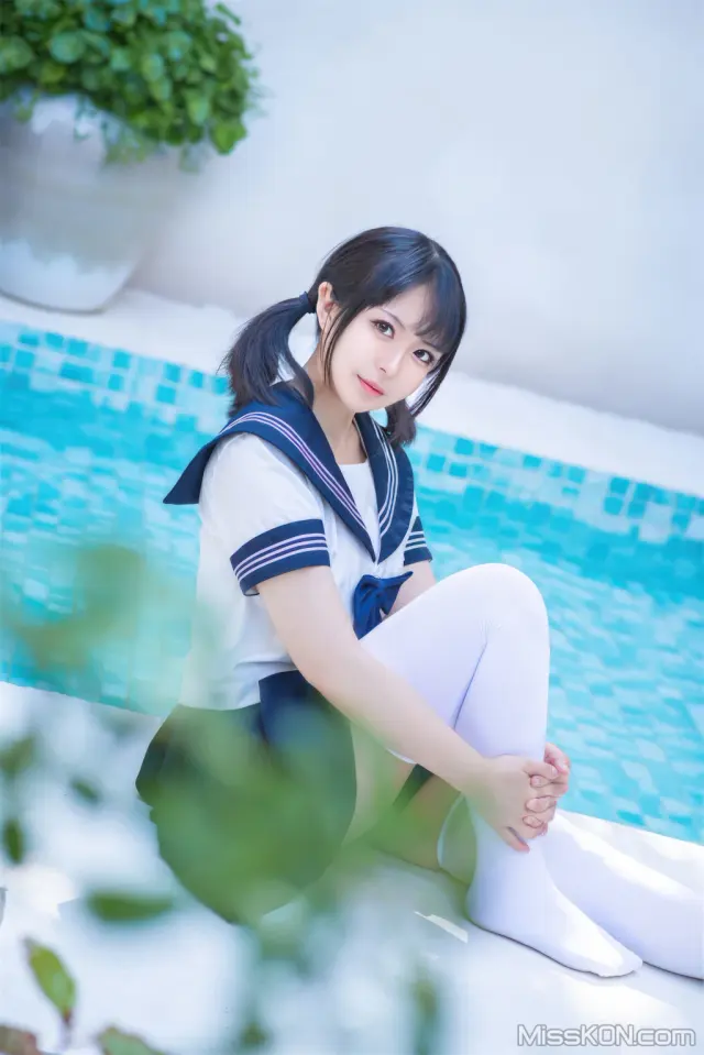 Coser@虎森森: JK死库水 (35 photos)