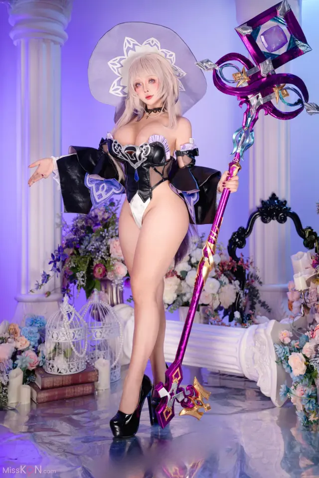 Coser@Sayo Momo: 星穹铁道大黑塔 (74 photos + 10 videos)
