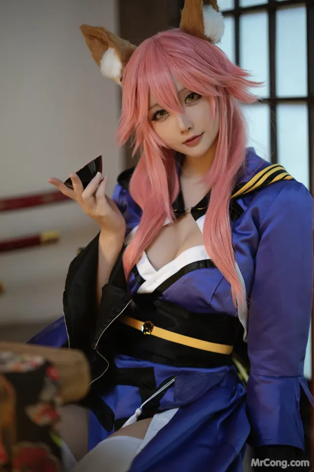 Coser@星之迟迟Hoshilily: 玉藻前忠犬蓄势待发 (25 photos)