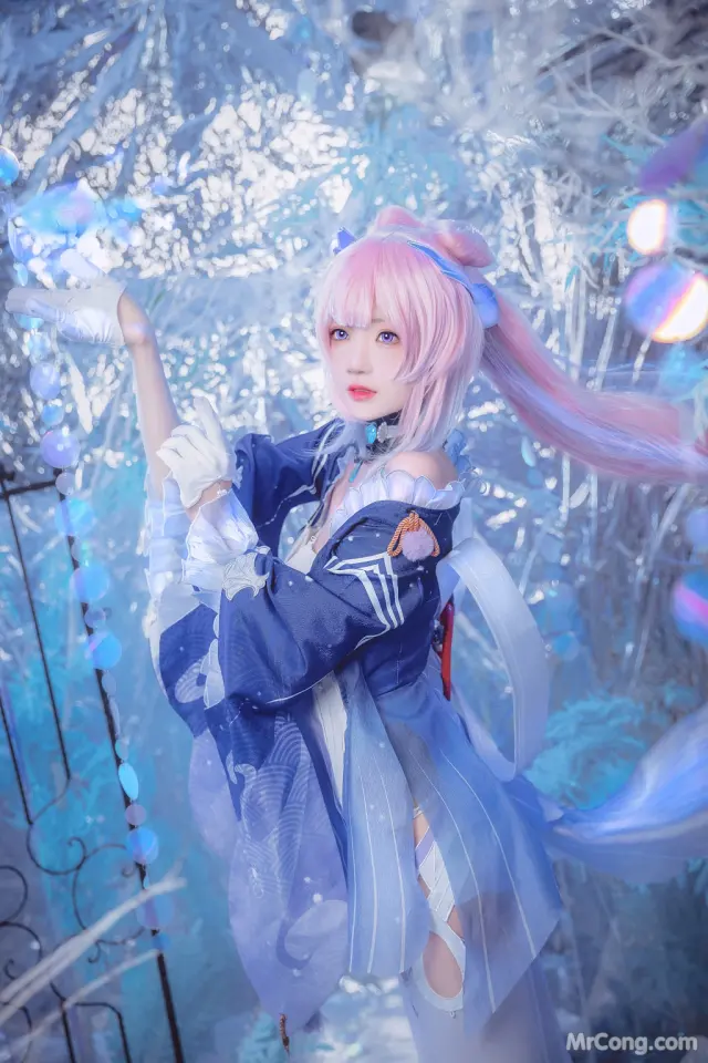 Coser@桜桃喵 Vol.153: 珊瑚宫心海 (29 photos + 3 videos)