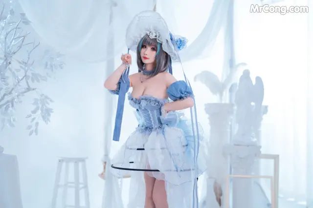 Coser@rioko凉凉子 Vol.101: 柴郡冰雪公主 (40 photos)