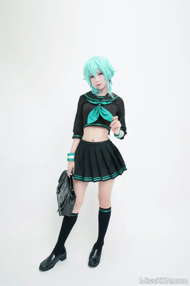 Coser@Ely_eee (ElyEE子): 诗乃JK (36 photos)