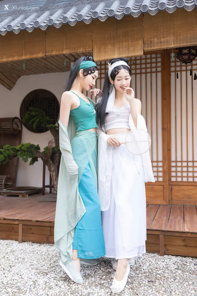 XIUREN No.4952: Tang An Qi (唐安琪) & Lu Xuan Xuan (陆萱萱) (93 photos)