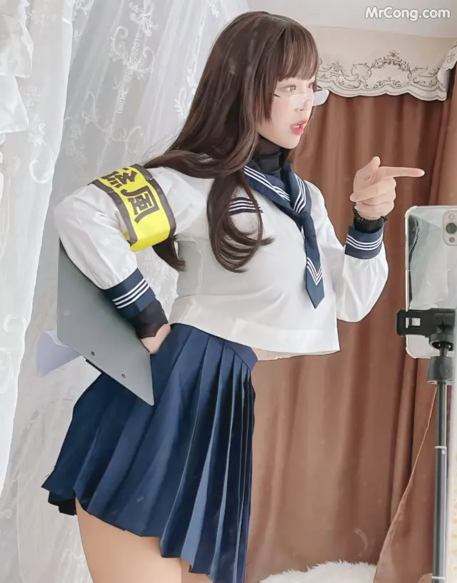 Coser@白烨 Vol.052: 风纪委员 (60 photos)