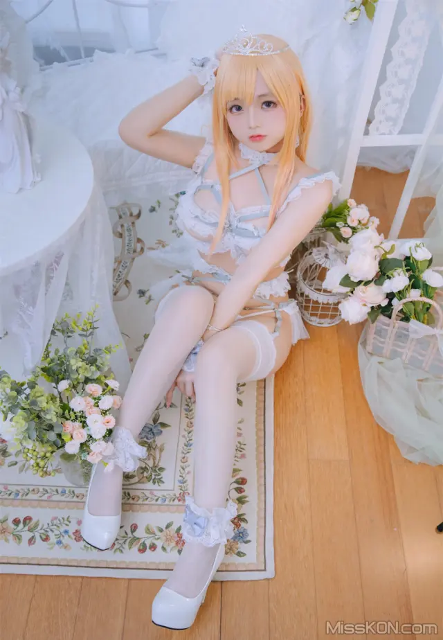 Coser@日奈娇: 喜多川海梦 花嫁 (76 photos)