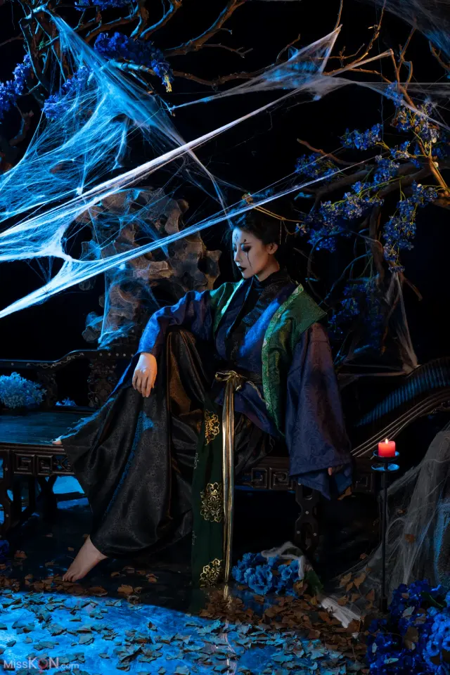 Coser@奈汐酱nice: 黑神话悟空 蜘蛛精四妹 (86 photos + 1 video)