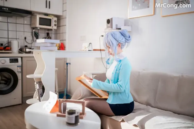 Coser@rioko凉凉子 Vol.100: 雪女 (80 photos + 13 videos)
