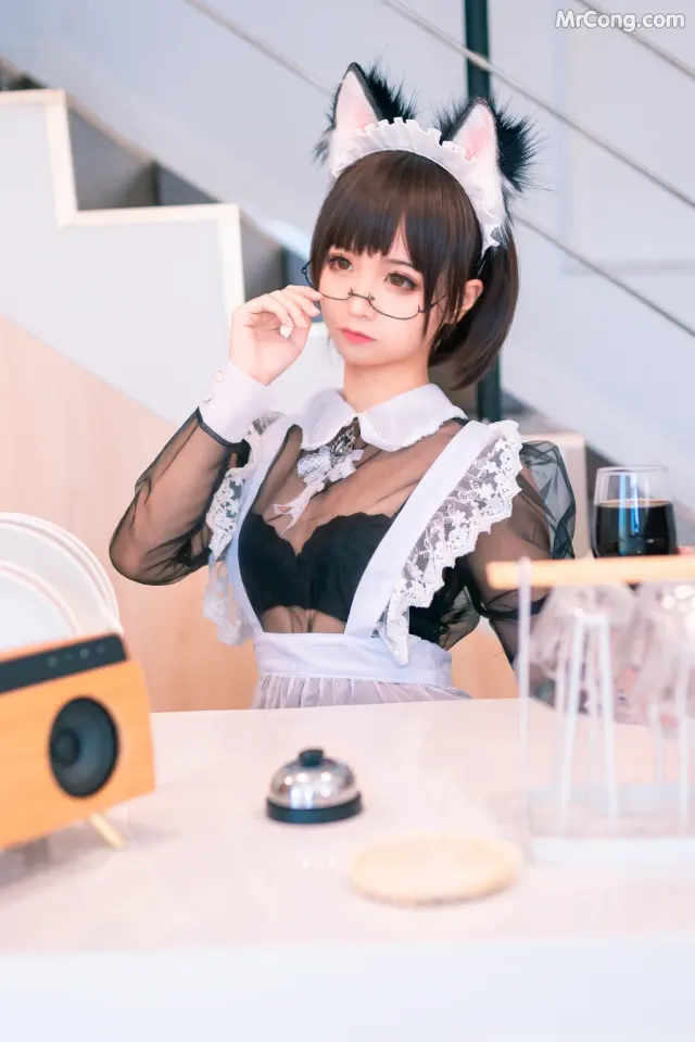 Coser@蠢沫沫 (chunmomo) Vol.036 透明女仆 (38 photos)