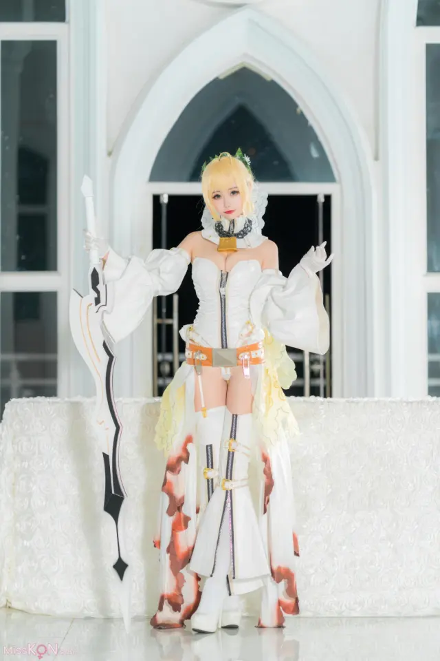 Coser@Momoko葵葵: FGO 尼禄 (13 photos)
