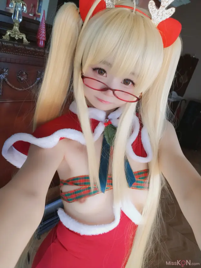 Coser@摇摇乐yoyo: Reindeer Marie Rose (104 photos)