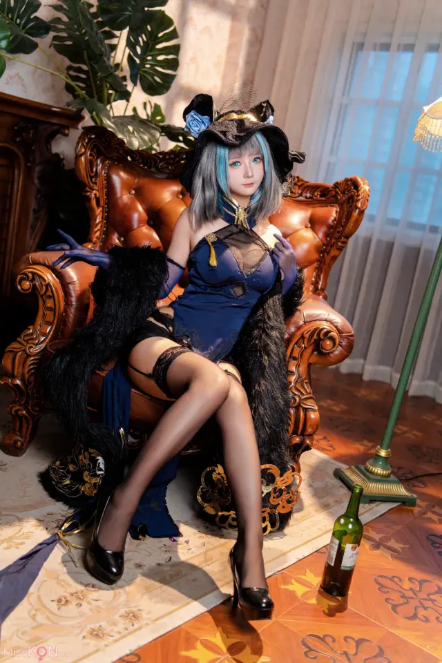 Coser@喜欢爱理吗: 柴郡旗袍 (36 photos)