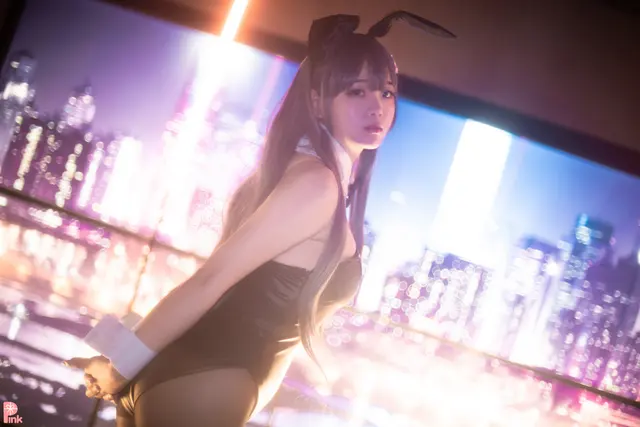 [PINK] Luppi: Senpai My Bunny Girl (Sakurajima Mai) (64 photos)