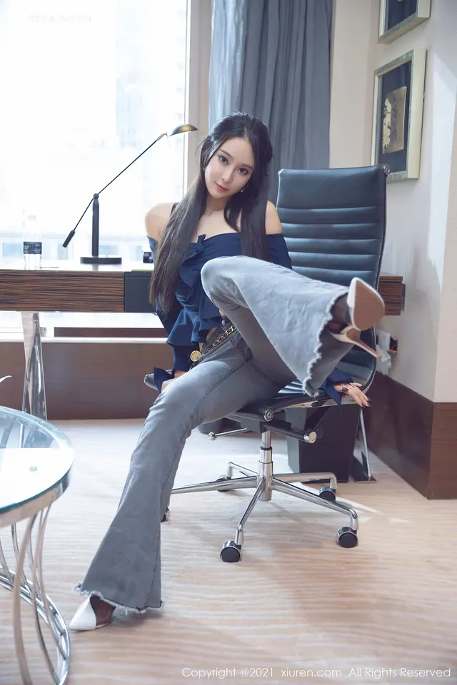 YouMi尤蜜荟 Vol.0663 蓝夏Akasha (58 photos)