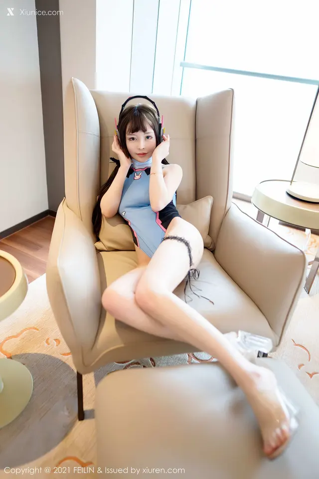 Feilin嗲囡囡 Vol.374 哩哩呀 (42 photos)
