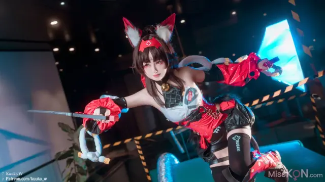 Coser@KuukoW No.197: Nekomiya Mana (23 photos)