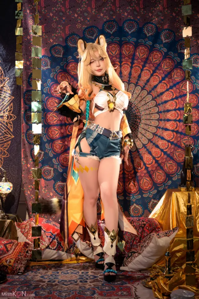 Coser@UmekoJ: Xilonen – Genshin Impact (106 photos + 7 videos)