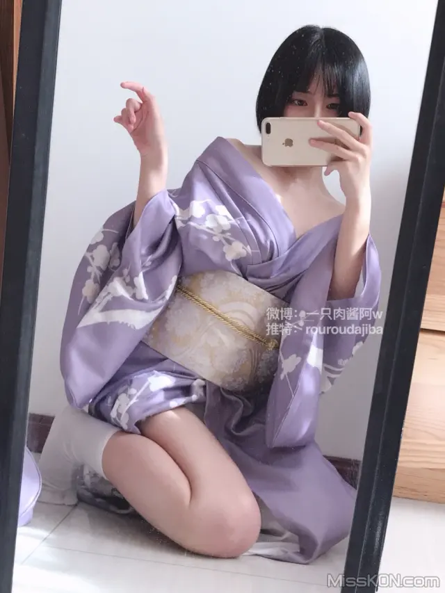 Coser@一只肉酱阿: 日式浴衣 (52 photos + 4 videos)